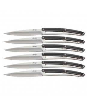 Deejo 2AS002 sada 6 příborových nožů, lesklá čepel, paperstone Deejo 2AS002 sada 6 příborových nožů, lesklá čepel, paperstone