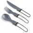 Gsi outdoors Tekk Trio Folding Cutlery Set