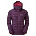 Montane FEM FEATHERLITE DOWN JKT-SASKATOON BERRY-40 dámská bunda vínová