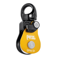 Petzl SPIN S1 jednostranná kladka s otočným závěsem (swivelem)