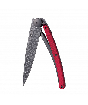 Kapesní nůž Deejo 1GM034 Tattoo Aluminium 37g aluminium red Frieze
