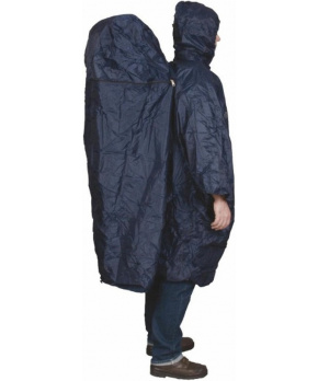 TravelSafe pláštěnka s kapsou na batoh Poncho navy L/XL