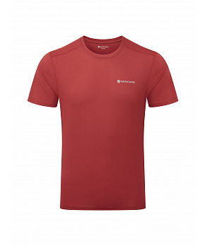 Montane DART NANO T-SHIRT-DARK MAPLE-L pánské triko tmavě červené