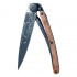 Kapesní nůž Deejo 1GB121 Tattoo Black 37g juniper wood Trout