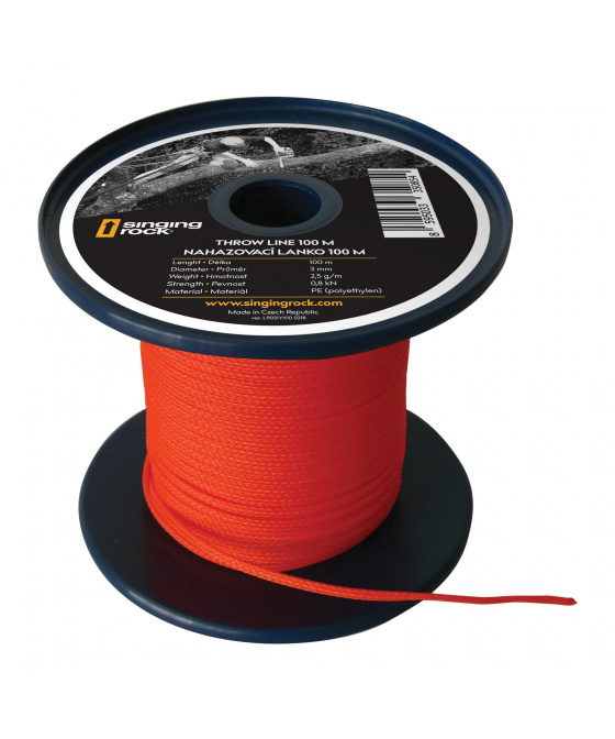 Nahazovací lanko SingingRock Ø 3mm - 100 m 