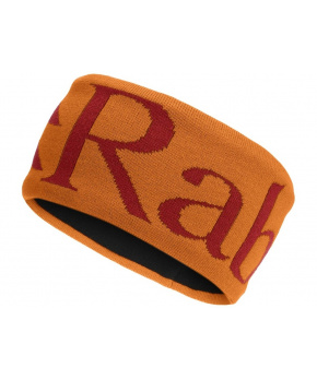 Rab Rab Knitted Logo Headband marmalade/MAM čelenka Rab Rab Knitted Logo Headband marmalade/MAM čelenka