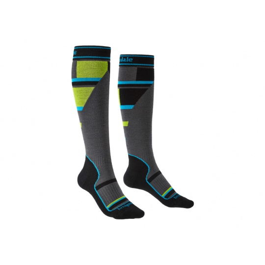 Bridgedale Ski Mountain Junior grey/green/068