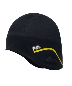 Petzl BEANIE 2 L/XL černá tenká čepička na uši pod přilbu 