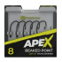 Ape-X Beaked Point Barbed Size 8