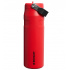 STANLEY Termoláhev The IceFlow™ Bottle Flip Straw 700 ml/24oz Chili Black