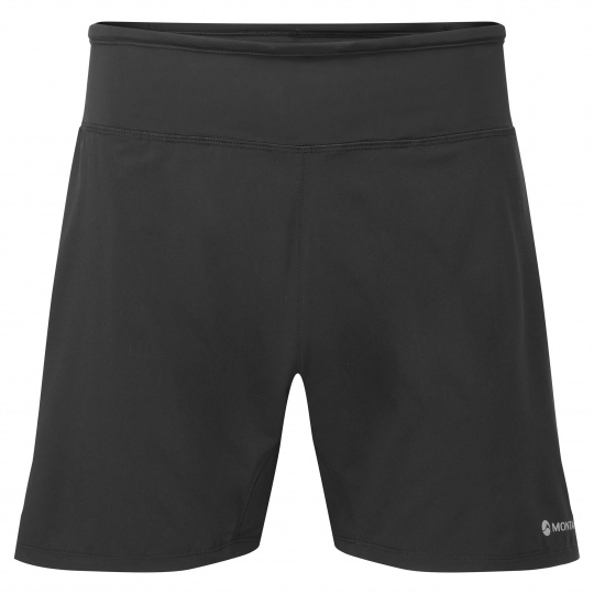 Montane SLIPSTREAM 5" SHORTS-BLACK-S pánské kraťasy černé