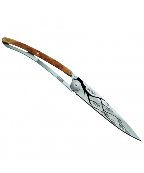 Kapesní nůž pro leváky Deejo 1CBG22 Tattoo 37g juniper wood Tree Kapesní nůž pro leváky Deejo 1CBG22 Tattoo 37g juniper wood Tree