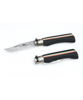 Kapesní nůž Antonini OldBear 9307/19_MTK nerezová čepel,dřevěná rukojeť dezén Italia