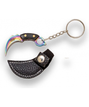 Joker přívěsek Karambit Rainbow 56 mm Joker přívěsek Karambit Rainbow 56 mm