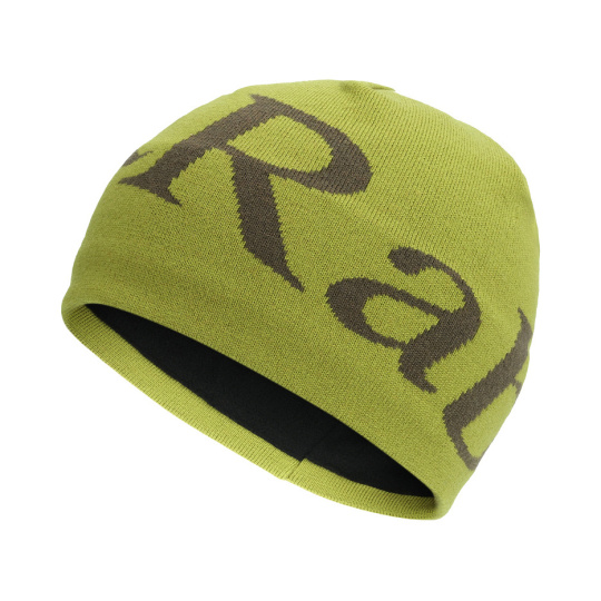 Rab Logo Beanie aspen green/army/ASA čepice