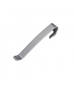 QUICK-RELEASE ENGRAVABLE POCKET CLIP Bead Blast QUICK-RELEASE ENGRAVABLE POCKET CLIP Bead Blast