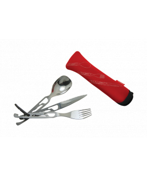 Příbor Baladeo Basecamp Red