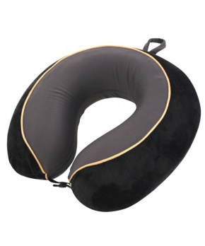 TravelSafe podhlavník Travel Pillow Memory Foam black/grey TravelSafe podhlavník Travel Pillow Memory Foam black/grey