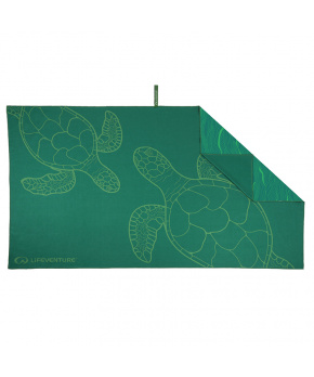 Lifeventure Recycled SoftFibre Trek Towel; turtle Lifeventure Recycled SoftFibre Trek Towel; turtle