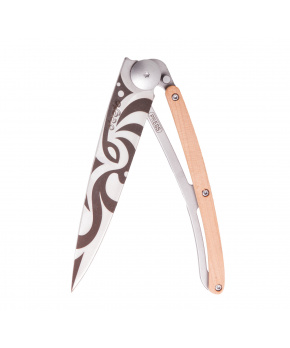 Kapesní nůž Deejo 1CB020S Tattoo 37g  juniper wood Tribal