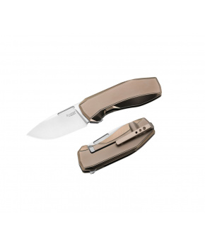 Kapesní nůž Lionsteel N.ONE N1 BR,CPM čepel CPM MagnaCut,titanová rukojeť Kapesní nůž Lionsteel N.ONE N1 BR,CPM čepel CPM MagnaCut,titanová rukojeť