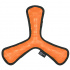 Mountain paws Rubber Throw Dog Toy; orange