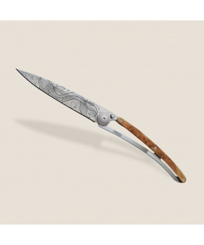 Kapesní nůž Deejo 1CB015 Tattoo 37g juniper wood Fish Kapesní nůž Deejo 1CB015 Tattoo 37g juniper wood Fish