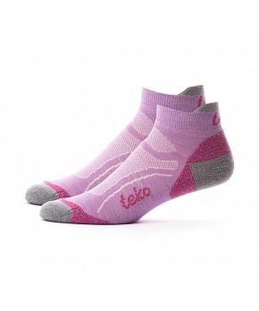 Teko 3311s SIN3RGI Light Low lilac gray dámské běžecké ponožky Teko 3311s SIN3RGI Light Low lilac gray dámské běžecké ponožky
