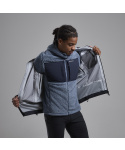Pánská bunda Montane CALDUS XT HOODIE-STONE BLUE šedomodrá