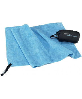Cocoon cestovní ručník Microfiber Terry Towel Light XL fjord blue