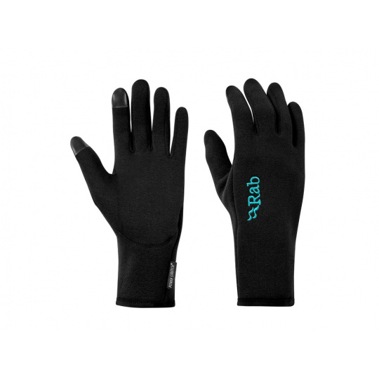 Rab Power Stretch Contact Glove Women's black/BL