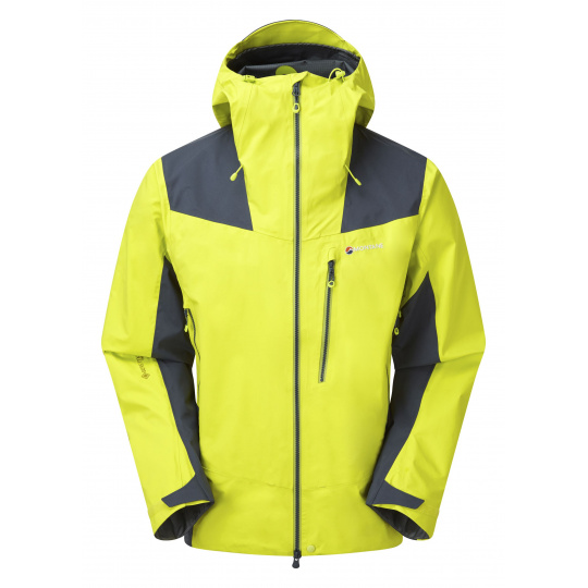 Montane ALPINE RESOLVE JKT-CITRUS GREEN-L pánská bunda zelená