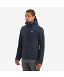 Montane TENACITY XT HOODIE-ECLIPSE BLUE-M pánská bunda modrá