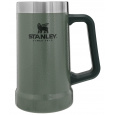 STANLEY Korbel na pivo The Big Grip Beer Stein 700 ml/24oz Hammertone Green