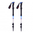 Warp Gaia EVO white-blue dámské trekové hůlky 125 cm