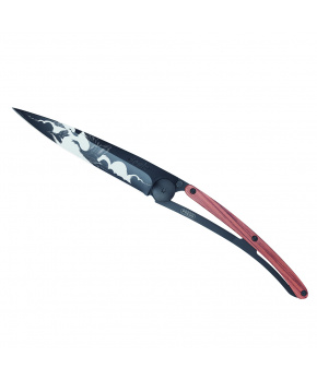 Kapesní nůž Deejo 1GB122 Tattoo Black 37g coralwood The Flight Kapesní nůž Deejo 1GB122 Tattoo Black 37g coralwood The Flight