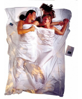 Cocoon spacáková přikrývka pro dva natural silk hedvábí