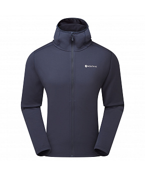 Montane FURY LITE HOODIE-ECLIPSE BLUE-L pánská mikina modrá