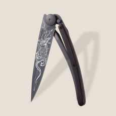 Deejo 1GB196 Tattoo Black 37g, ebony wood, Glaive
