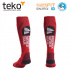 Teko 2712 M3RINO.XC light FWT Ski red lyžařské ponožky