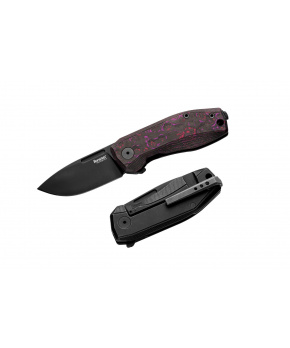 Kapesní nůž Lionsteel NANO NA01 PH čepel CPM MagnaCut,titan+karbonová rukojeť