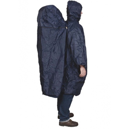 TravelSafe pláštěnka s kapsou na batoh Poncho navy L/XL