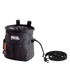 Petzl SAKAPOCHE BLACK pytlík na magnézium černý Petzl SAKAPOCHE BLACK pytlík na magnézium černý