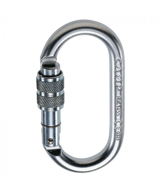 Oválná Karabina Camp Steel Oval Pro Lock