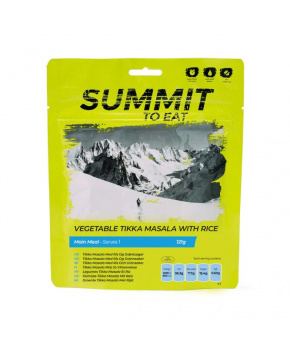 STE VEGETABLE TIKKA MASALA Vegetariánská Tikka Masala s rýží 121g/605kcal