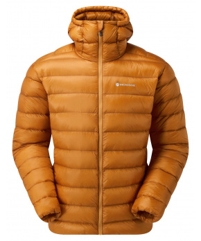 Montane ALPINE 850 LITE HOODIE-FLAME ORANGE-L pánská bunda žlutooranžová Montane ALPINE 850 LITE HOODIE-FLAME ORANGE-L pánská bunda žlutooranžová