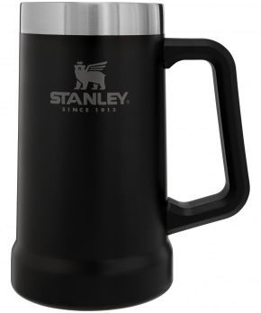 STANLEY Korbel na pivo The Big Grip Beer Stein 700 ml/24oz Matte Black Pebble