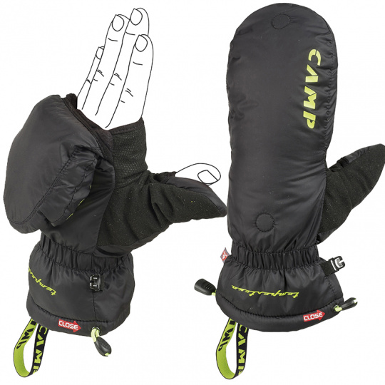 Lezecké Palčáky Camp Tempest Mitt EVO Lezecké Palčáky Camp Tempest Mitt EVO