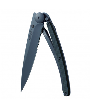 Kapesní nůž Deejo 1GC500 Serration Black 37g carbon Kapesní nůž Deejo 1GC500 Serration Black 37g carbon