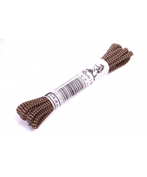 Tkaničky kulaté Tobby 0242-Do04 brown-sand